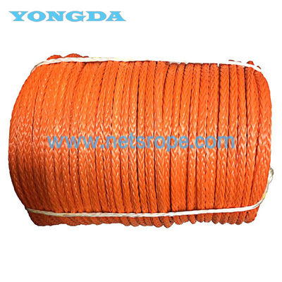 حبل صيد UHMWPE المقوس بقوة 4 ملم / حبل رصاص للسفن الصيدية / صيد السبل / صيد السبل