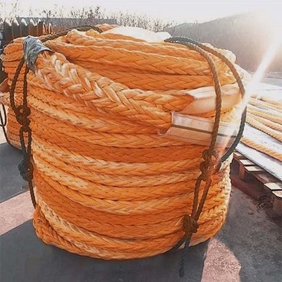 حبل 60mm UHMWPE لسحب قوارب السحب وربط الحبل