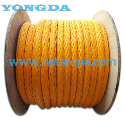 حبل صيد UHMWPE المقوس بقوة 4 ملم / حبل رصاص للسفن الصيدية / صيد السبل / صيد السبل